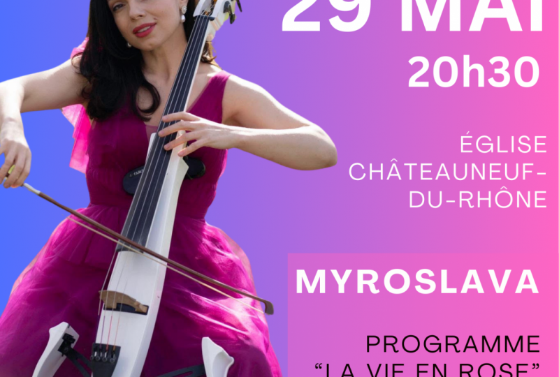 Art Fusion Fest : Concert aux bougies par Myroslava à Châteauneuf-du-Rhône - 0